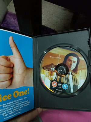 Pulp Fiction DVD like new with English subtitles