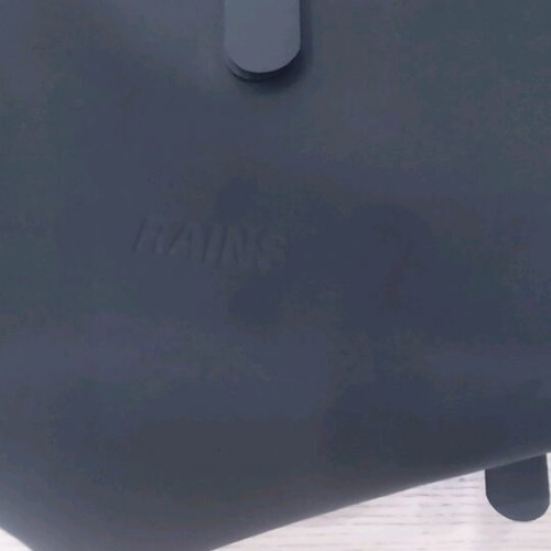 Rains backpack like new, black color