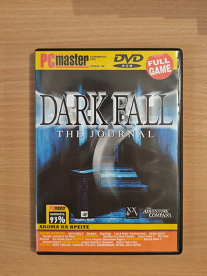 Dark Fall The Journal PC game new, collectible from PC Master