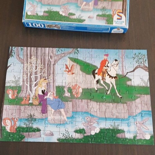 Puzzle '80s Sleeping Beauty by Disney like new