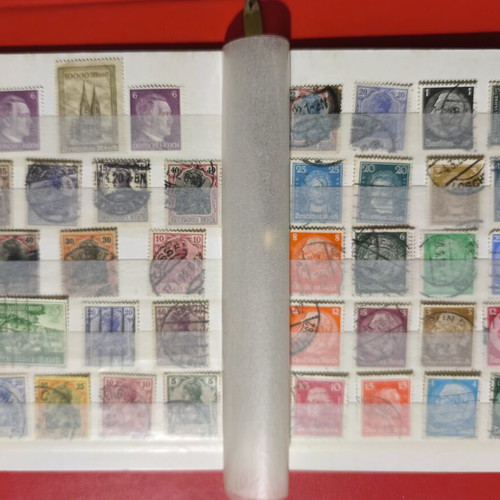 Schaubek Brillant-Album with German Reich stamp collection like new