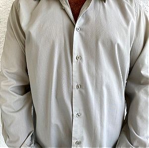 Ανδρικό πουκάμισο (ανοιχτόχρωμο χακί)