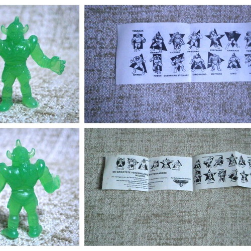 Exogini alien figures new, pack of 16 vintage