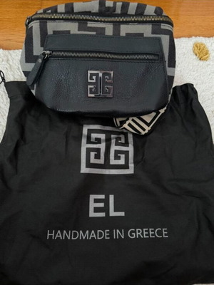 EL Waist Bag like new, black and grey