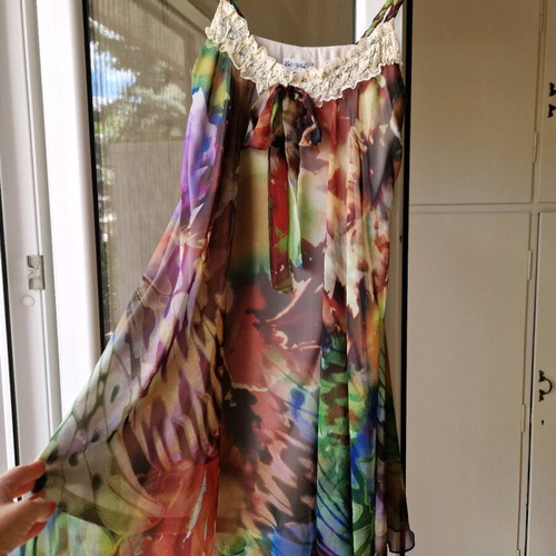 Be You airy summer dress like new, multicolor, S/M