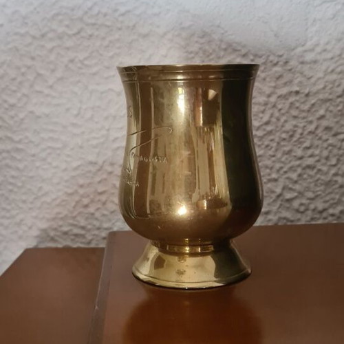 Cup with engraved Cyprus used