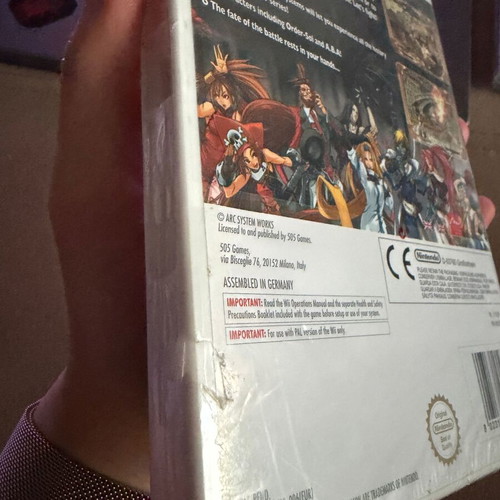 Guilty Gear XX Core Nintendo Wii game new, sealed