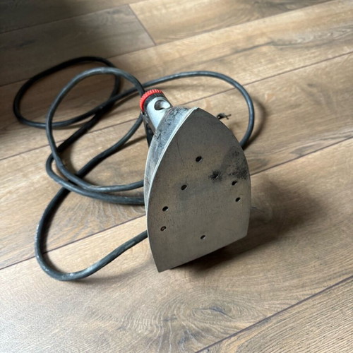 Old iron not working, suitable for prop or art project