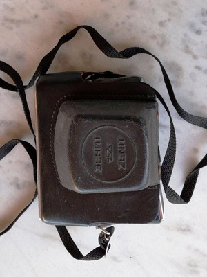 Θήκη Zenit E μεταχειρισμένη, δερμάτινη εποχής