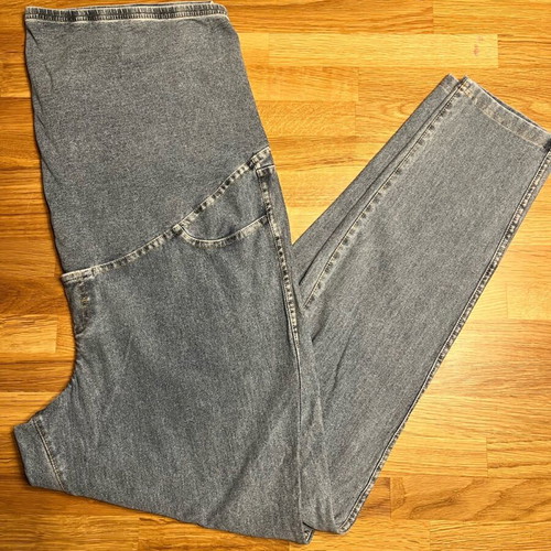 H&M Maternity Denim Leggings like new, size XL
