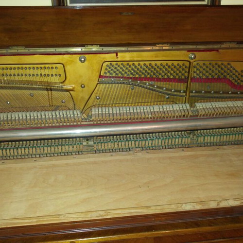 A. Nieber & Co. Berlin upright piano, antique, fully functional