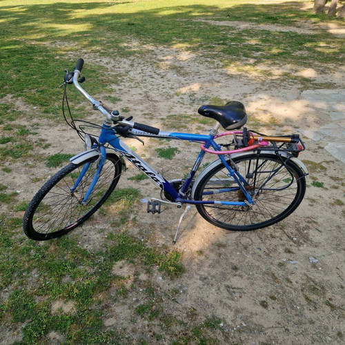 City bicycle like new, blue, 26 inch, men's, gears