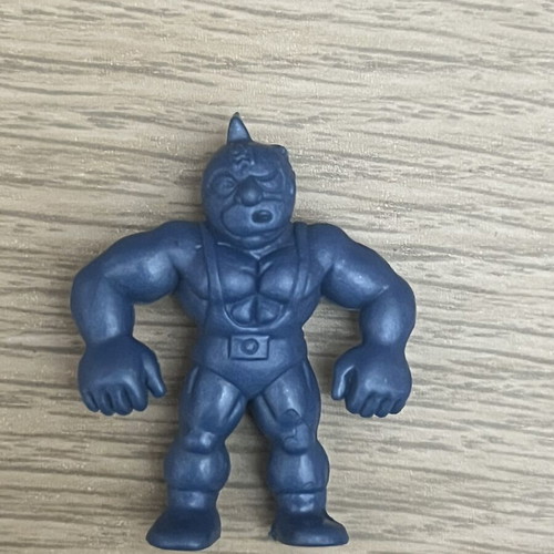 Blue alien figure like new