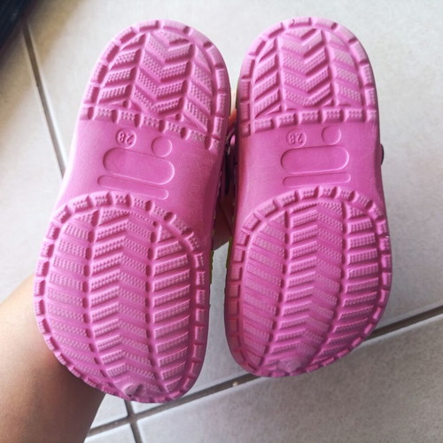 Jomix Shoes Pink Beach Clogs Like New, Size 28