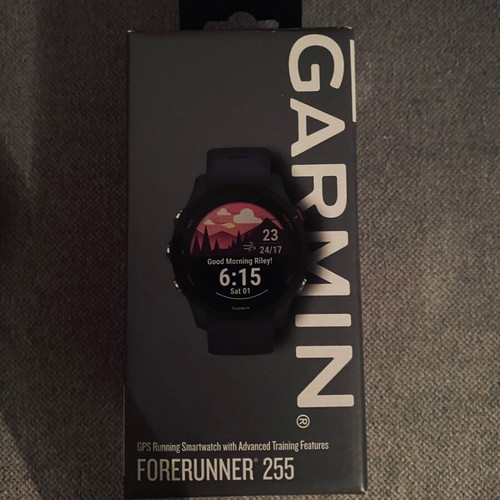 Garmin Forerunner 255 slate grey edition smartwatch