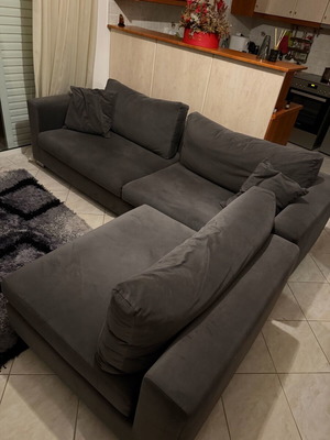 Καναπές Milanode σαν καινούργιος με αποσπώμενη γωνία