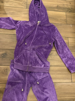 SugarFree kids set size 14 like new, purple