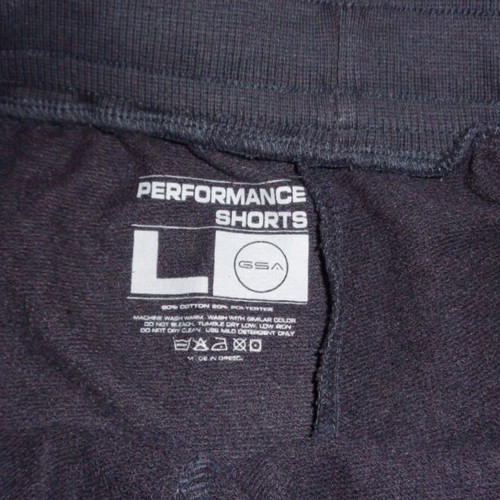 GSA Hellas Softball National Team training shorts, size Large