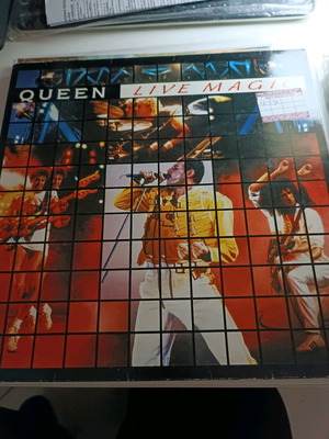 Lp δίσκος βινυλίου Queen Live Magic μεταχειρισμένος, rock