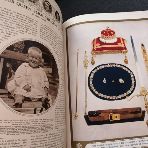 Coronation 1953 book used, Queen Elizabeth II album