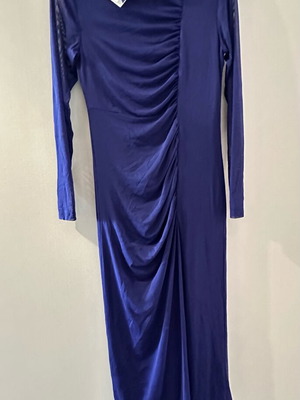 Zoe Black by Helmi dress new, size Medium, blue-purple
