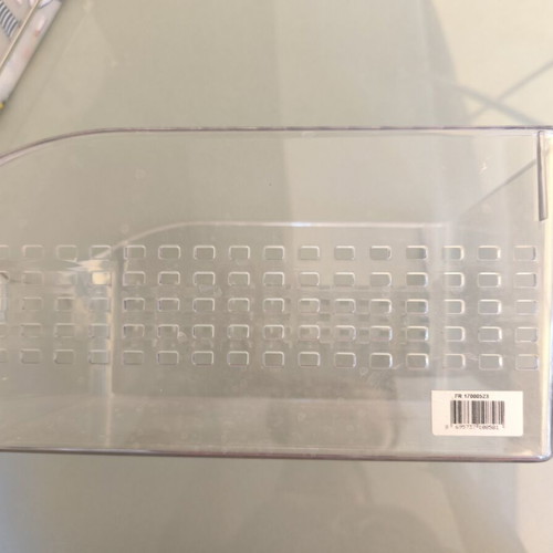 Plastic Storage Container like new, transparent 30 x 20 x 15 cm