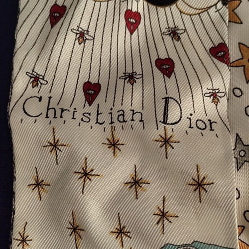 Christian Dior L'Etoile Tarot Mitzah Twilly scarf like new, multicoloured
