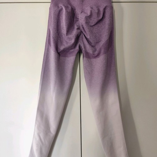 Shein purple seamless leggings like new, medium size