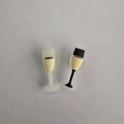 Decorative charms for crocs like new, set of 2 pieces
