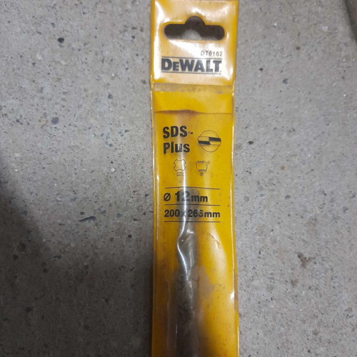 DeWALT SDS-PLUS drill 12mm 200x260mm new