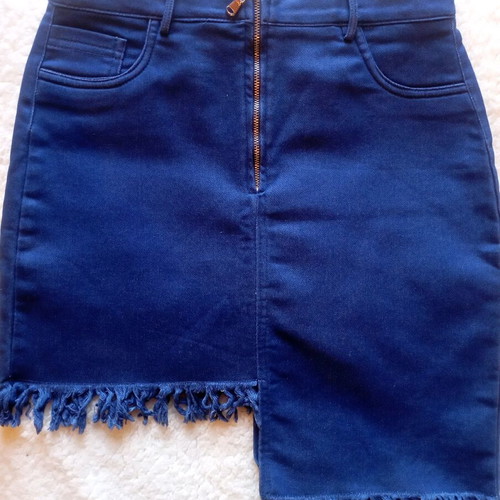 Mini skirt Review like new, blue, size M