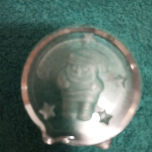 Glass Christmas Paperweight for Books like new