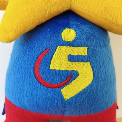 Mascot figure Bicas Paralympic Movement of Portugal 12'' new
