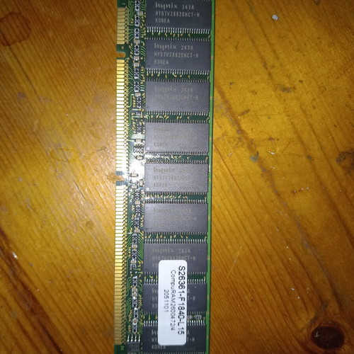 Vintage SDRAM Memory 256MB PC133 used for Retro PCs