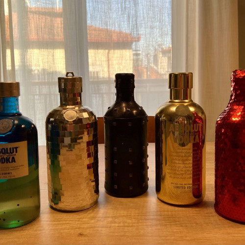 Absolut Vodka Limited Edition Collection of 20 Sealed Bottles