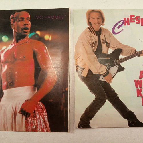 Two double used posters Manina Katerina: Vanilla Ice, Dr.Alban