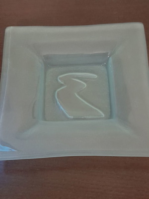 EKO promotional glass ashtray new