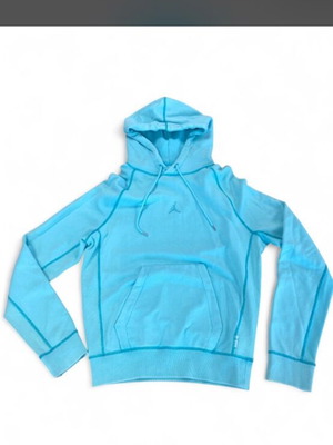 Jordan oversized hoodie, blue turquoise, size L