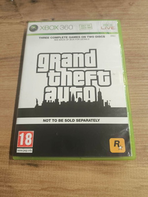 Grand Theft Auto IV & Episodes from Liberty City Xbox 360 like new, English version