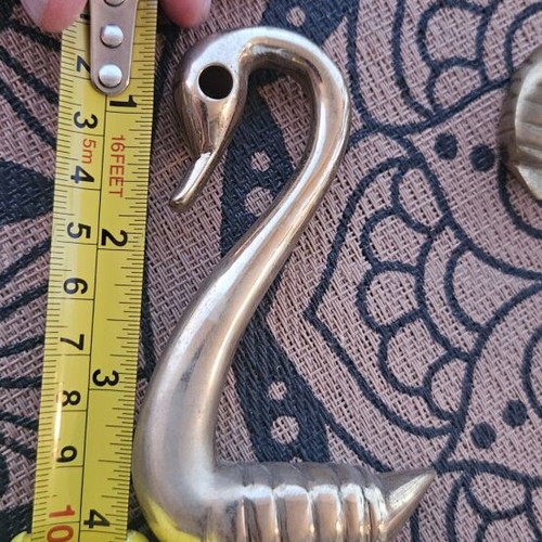 Brass duck with two ducklings decorative set
