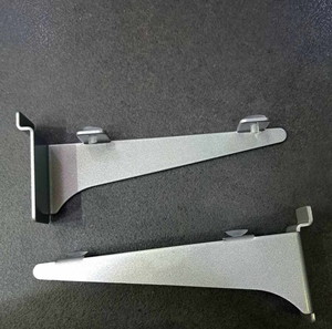 Βραχίονες ραφιών slat 20cm 2 ζευγάρια