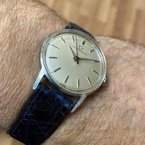 Eterna Matic used men's automatic vintage watch 33cm