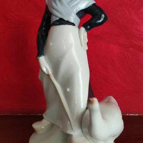 Andrea by Sadek porcelain figure made in Japan 20cm height like new