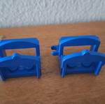 Lego Classic Castle horse saddles with clip