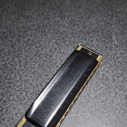 Hohner Pro Harp MS harmonica used, key D, made in Germany