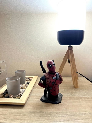 Deadpool figure new, hand-painted 3d print