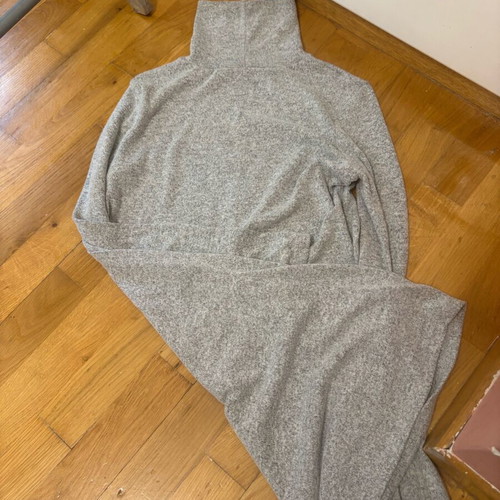 Zara grey wool dress new, wide fit