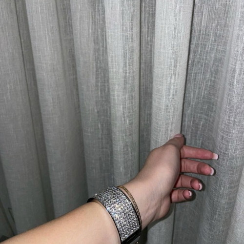 Swarovski bracelet bangle like new, silver