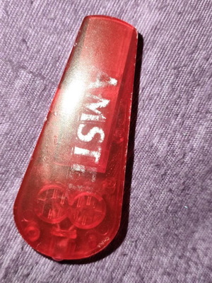 Amstel whistle used collectible