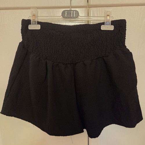 Shein maternity shorts black, like new, size large